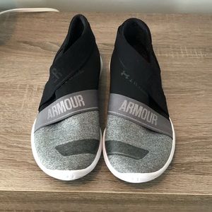 Under Armour slip on sneakers